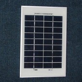廠家直售9v 3w便攜式太陽能電池板  玻璃層太陽能光伏板